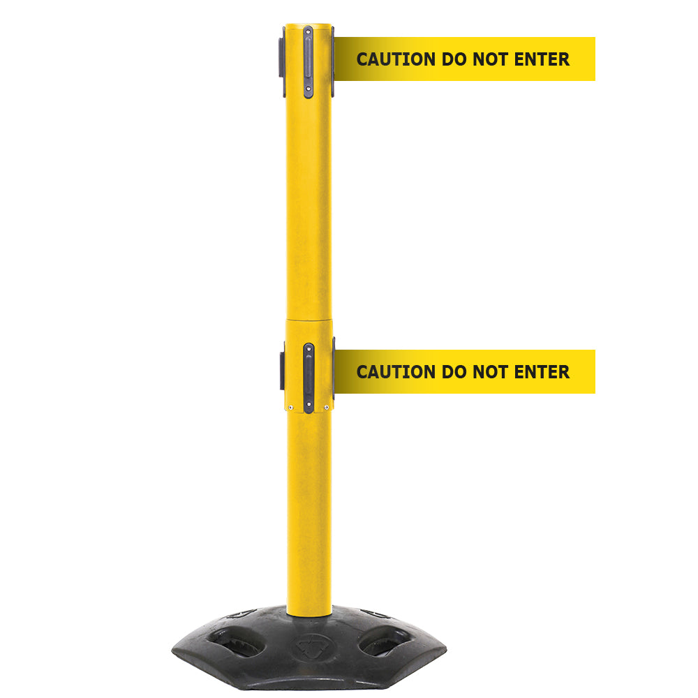 Weatherproof Barriers Messaged Twin Belt