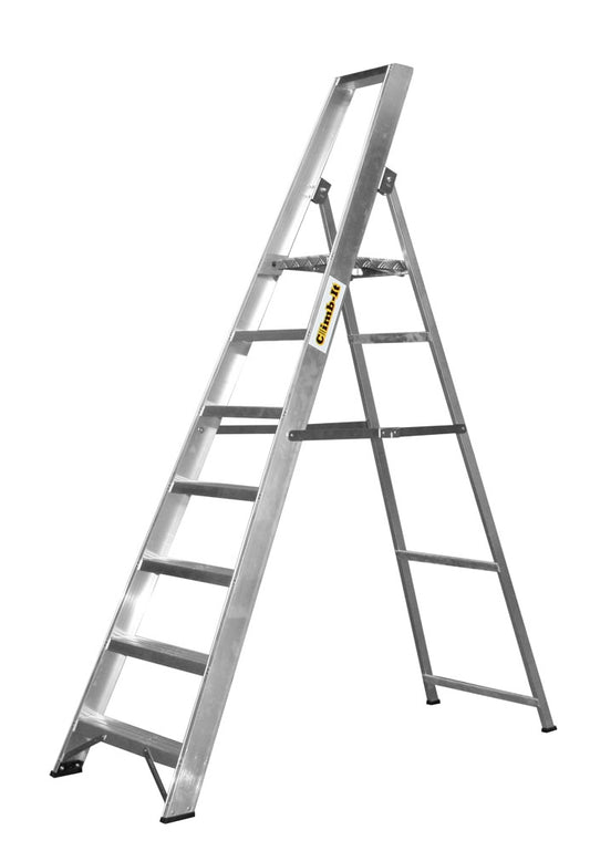 Climb It Aluminium Platform Stepladders