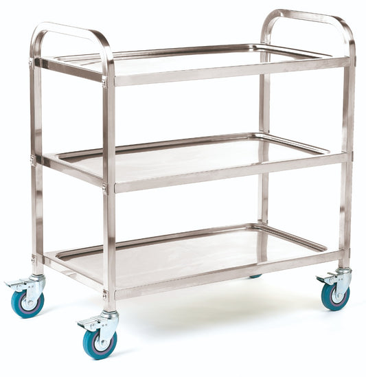 Stainless Steel Shelf Trolleys Si8
