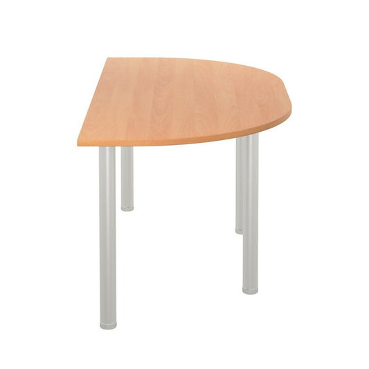 One Fraction Plus D-End Rectangular Meeting Table