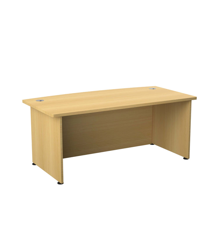 Regent Bow Fronted Executive Desk