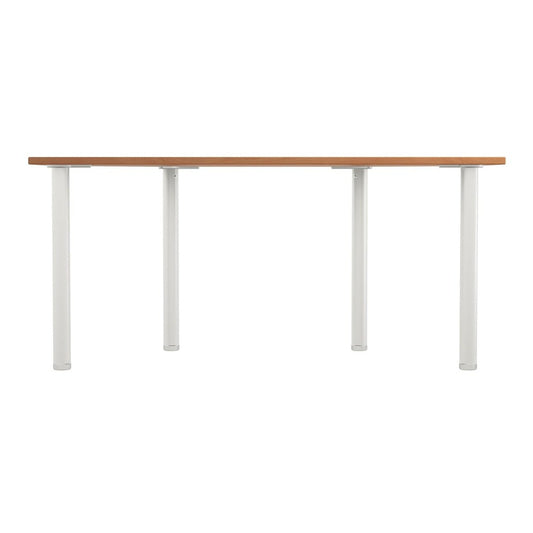 One Fraction Plus D-End Rectangular Meeting Table