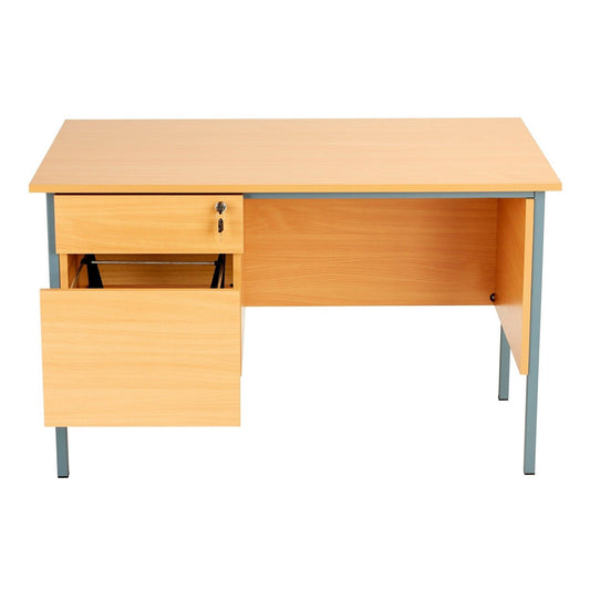 Eco 18 Straight 1200mm Desk & Fixed Pedestal