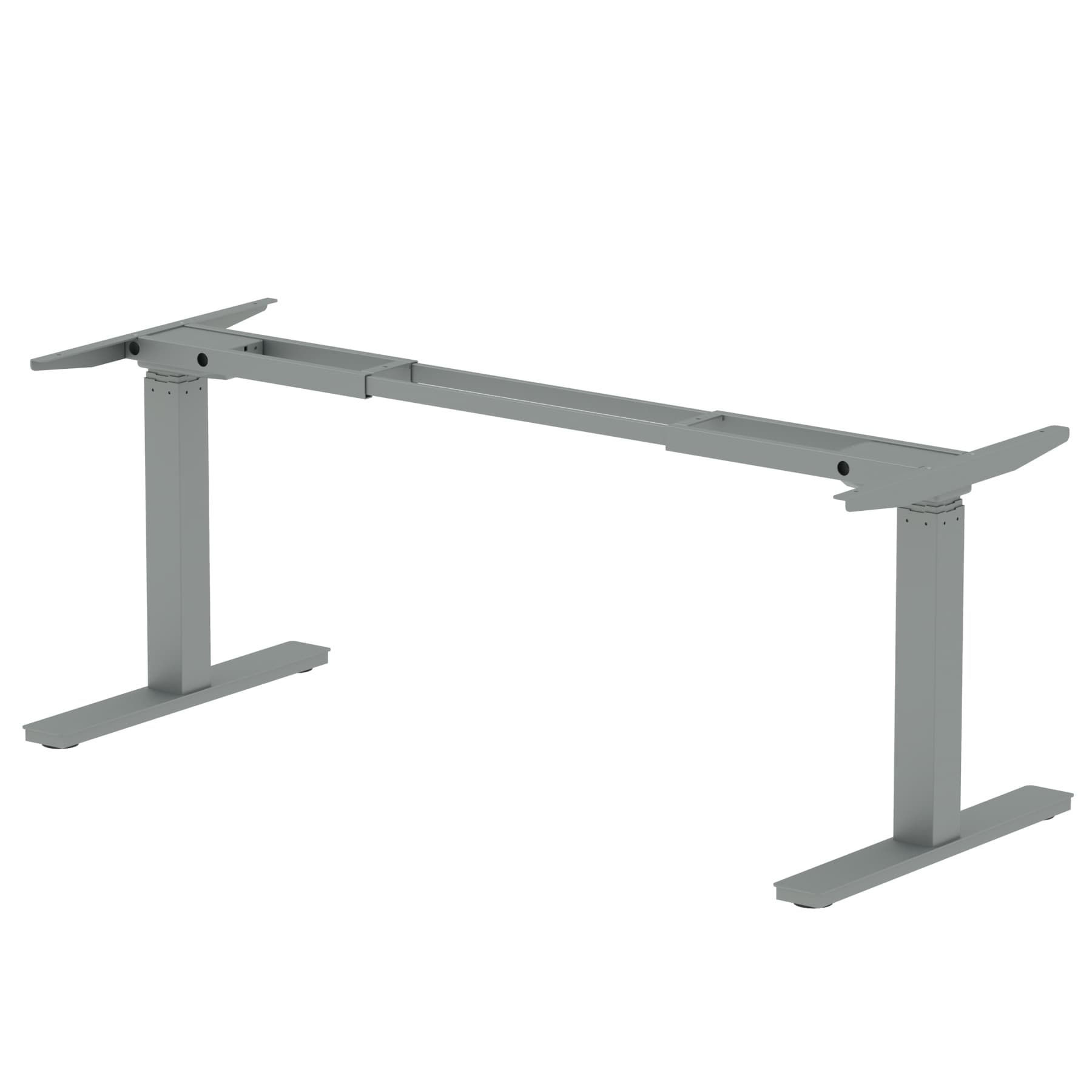 Air Height Adjustable Leg - Steel Rectangular Desk/Table Leg, 660-1310mm, 40mm/s Speed, 5-Year Guarantee, Self-Assembly - Air Brand
