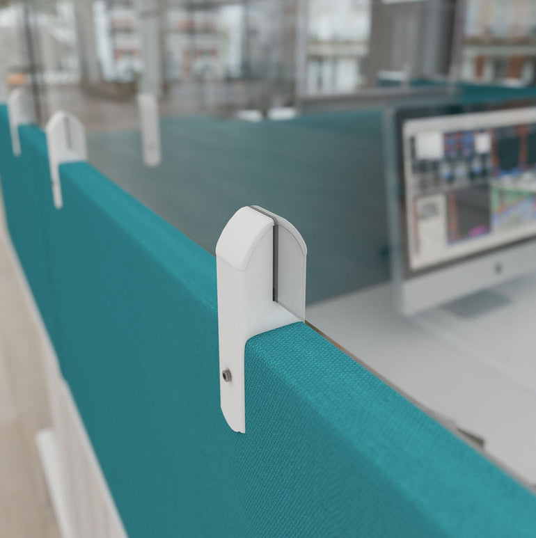 Acrylic screen toppers bracket single - Office Products Online