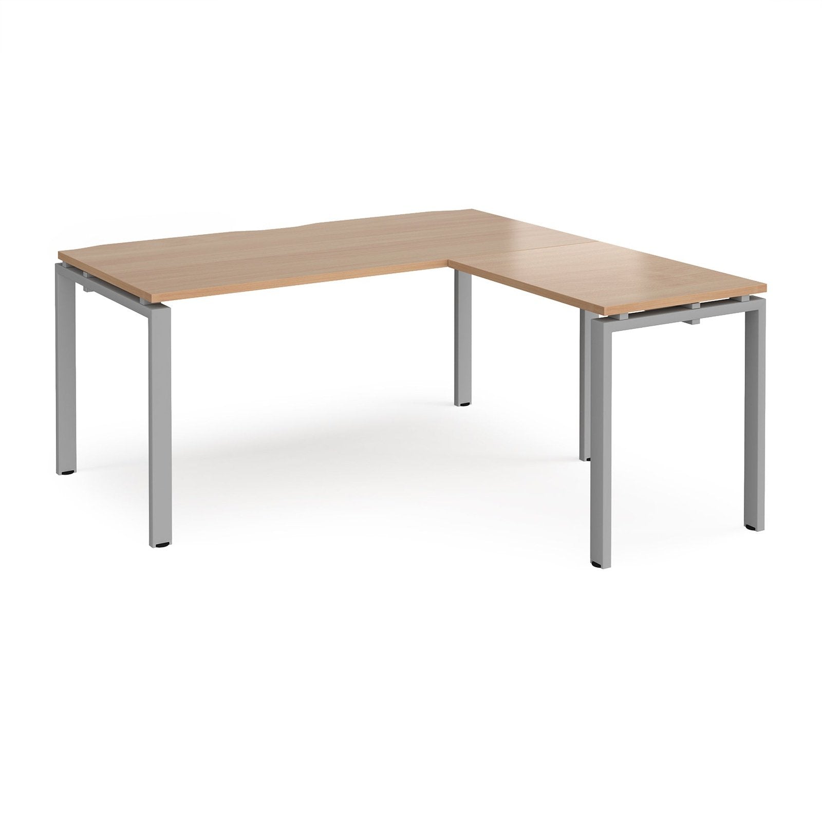 Adapt 800 deep with 800mm return desk - Office Products Online