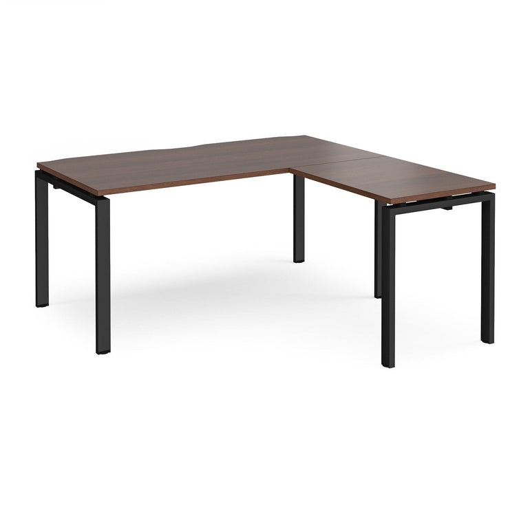 Adapt 800 deep with 800mm return desk - Office Products Online