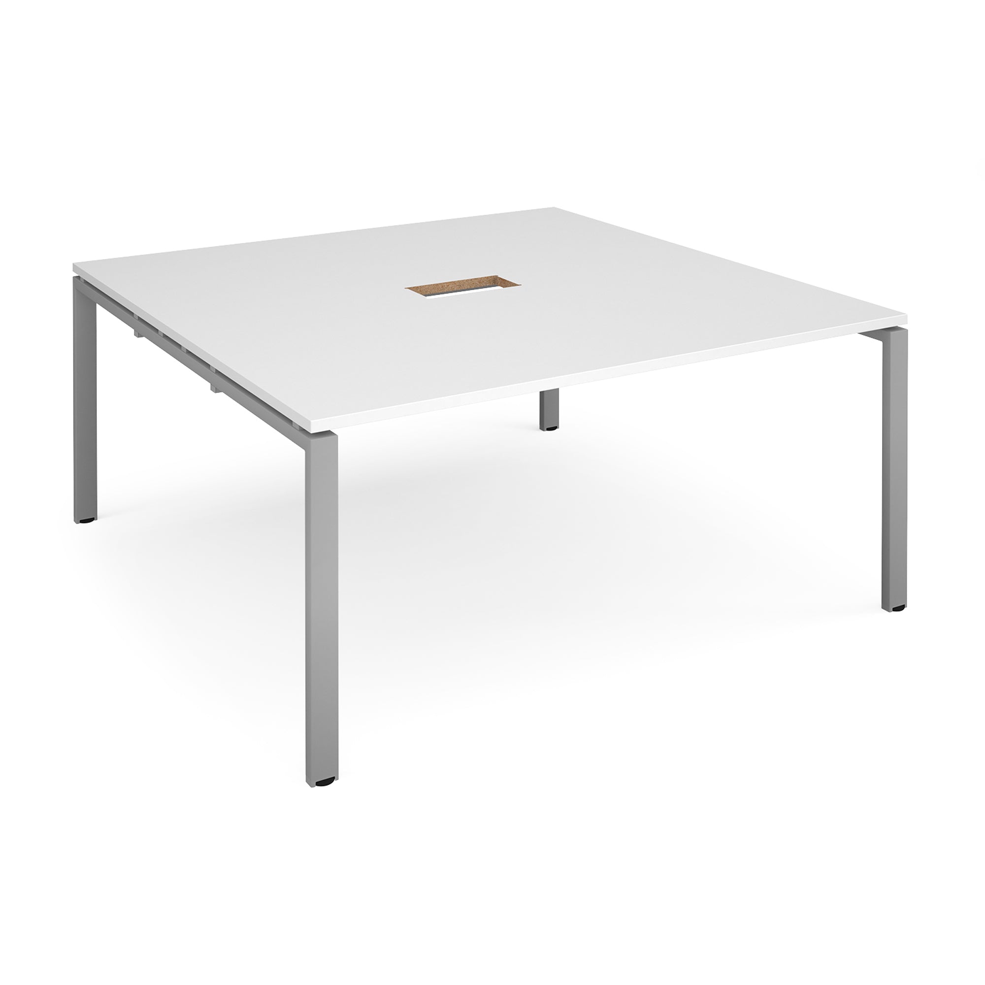 Adapt square boardroom table with central cutout - Office Products Online