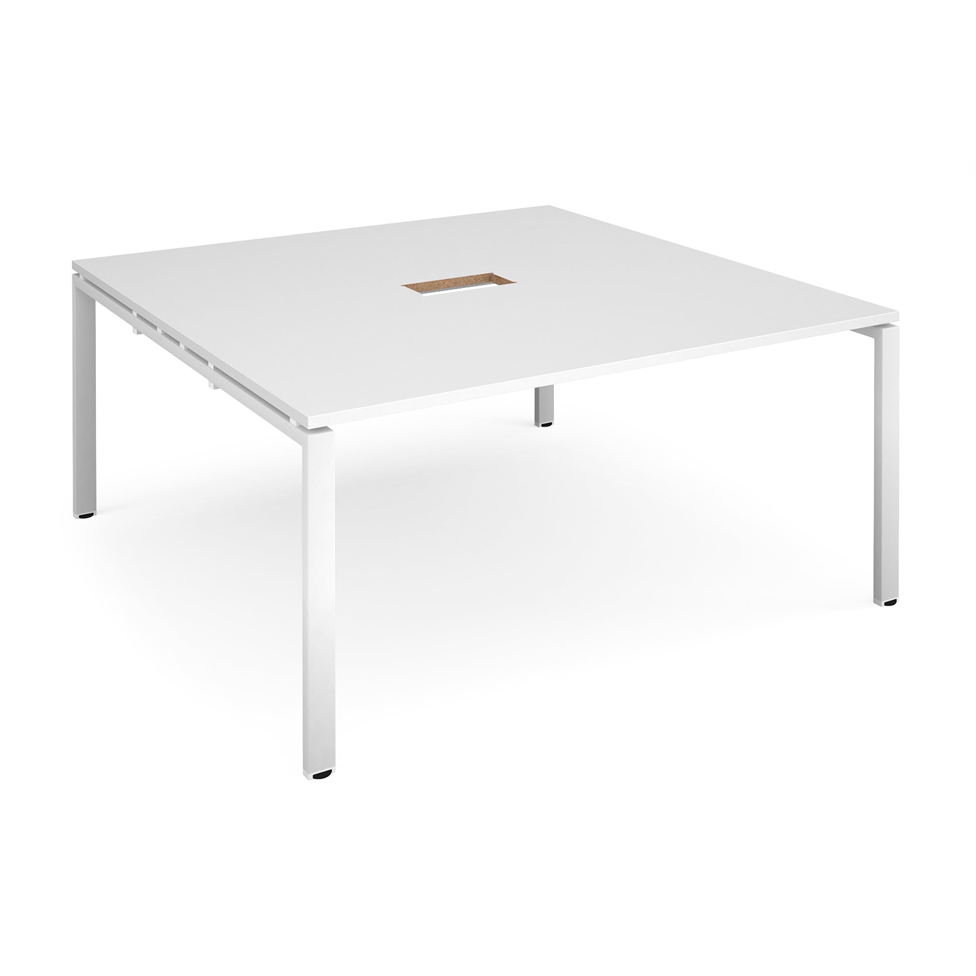 Adapt square boardroom table with central cutout - Office Products Online