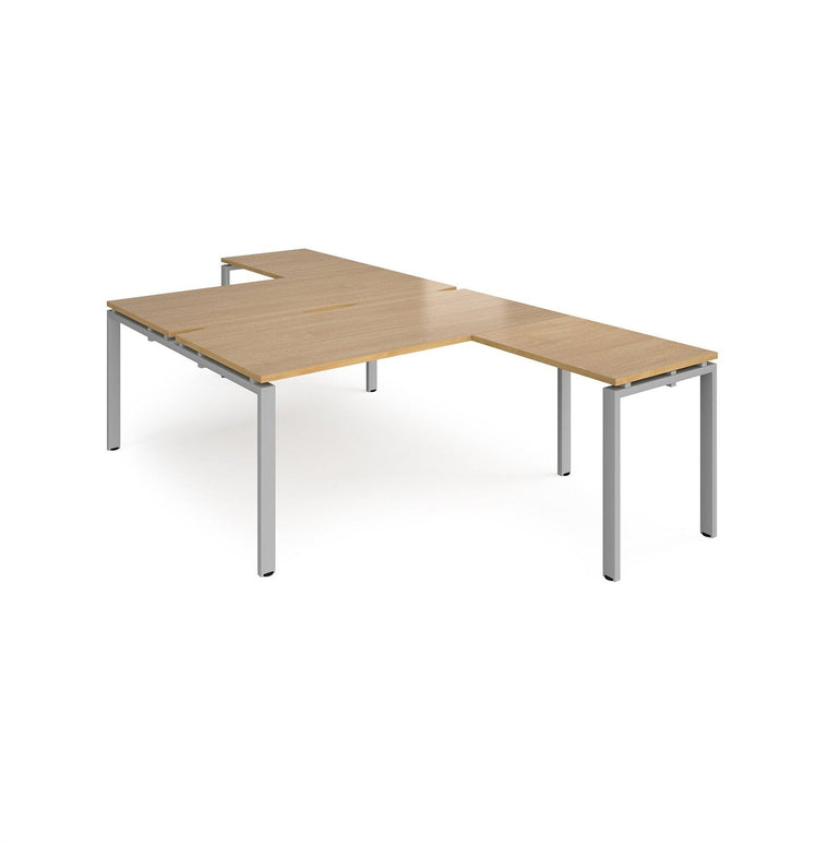 Adapt to back 1600 deep with 800mm return desks - Office Products Online