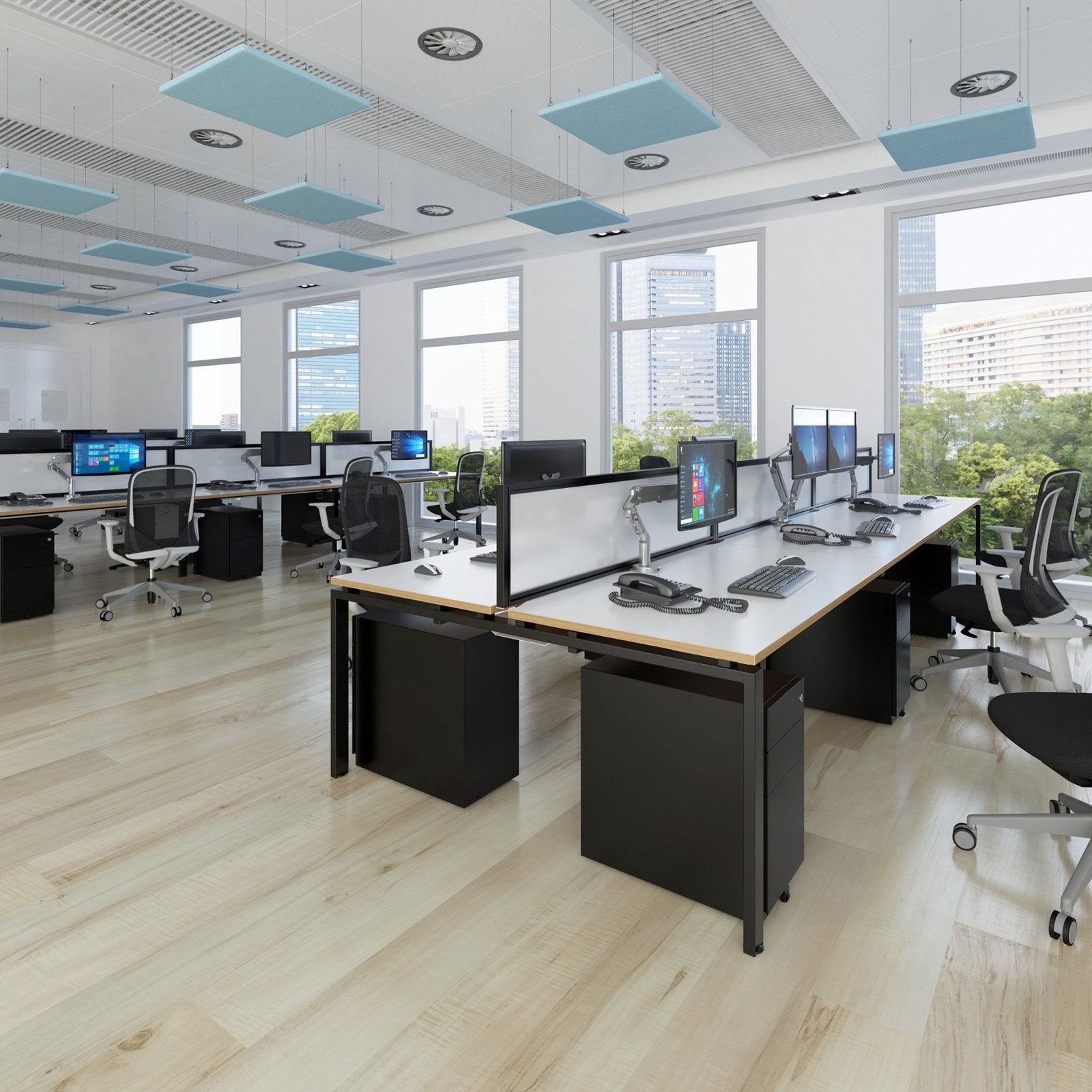 Adapt to back desks 1600 deep - Office Products Online