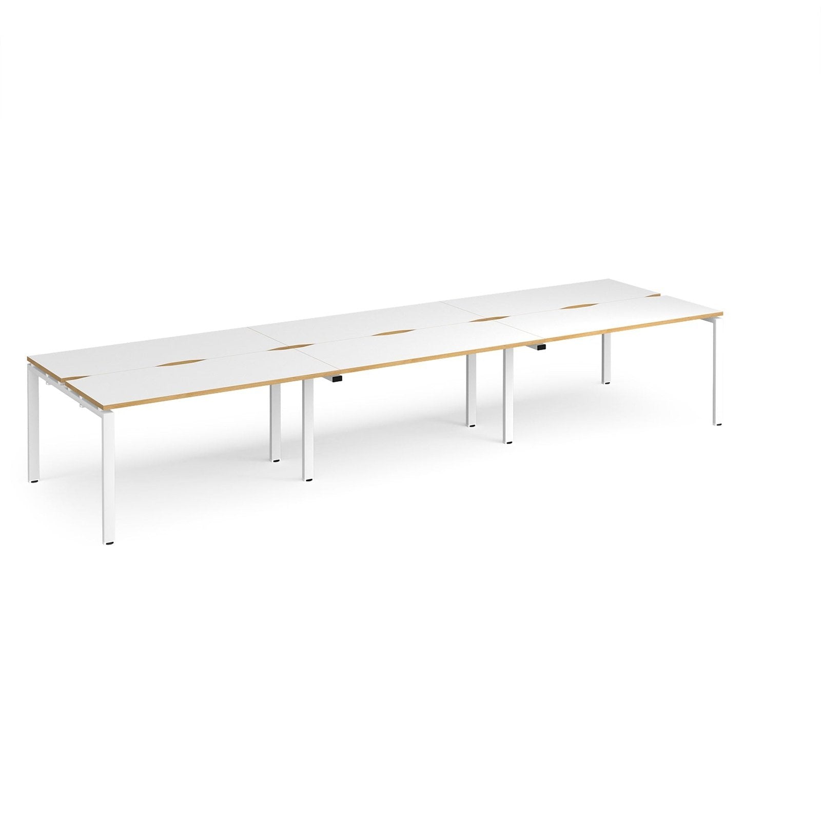 Adapt triple to back desks 1200 deep - Office Products Online
