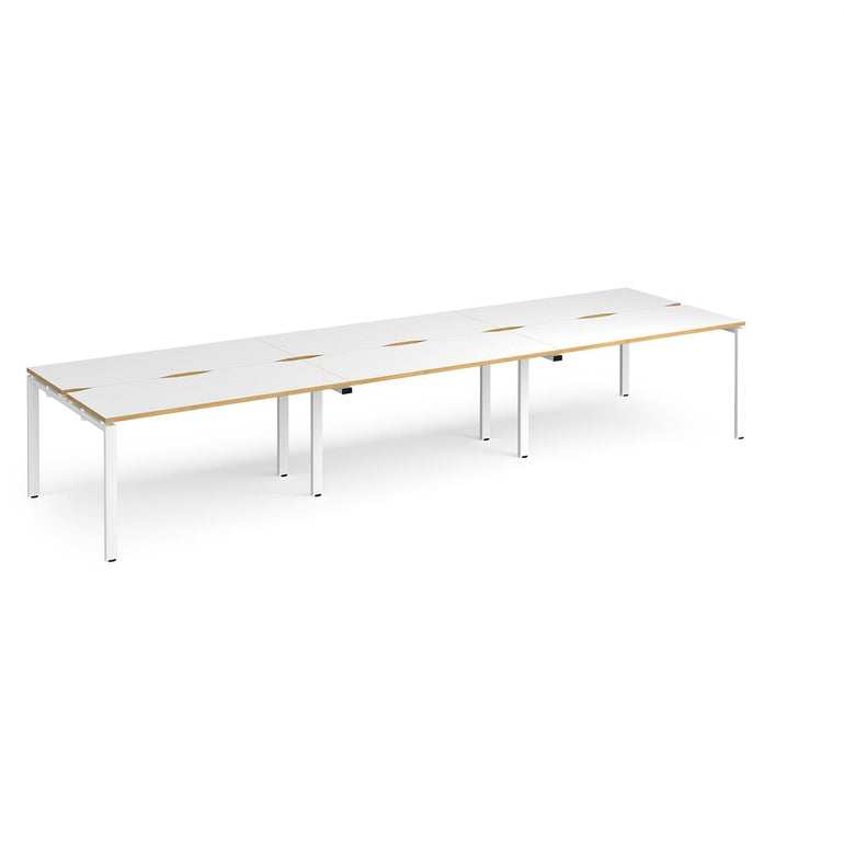 Adapt triple to back desks 1200 deep - Office Products Online