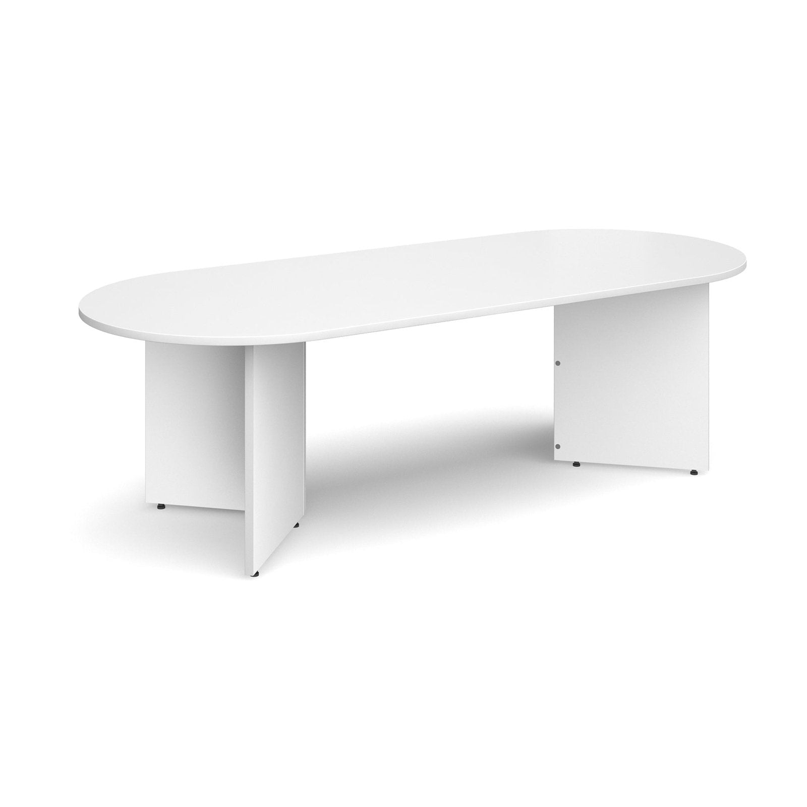 Arrow head leg radial end boardroom table - Office Products Online
