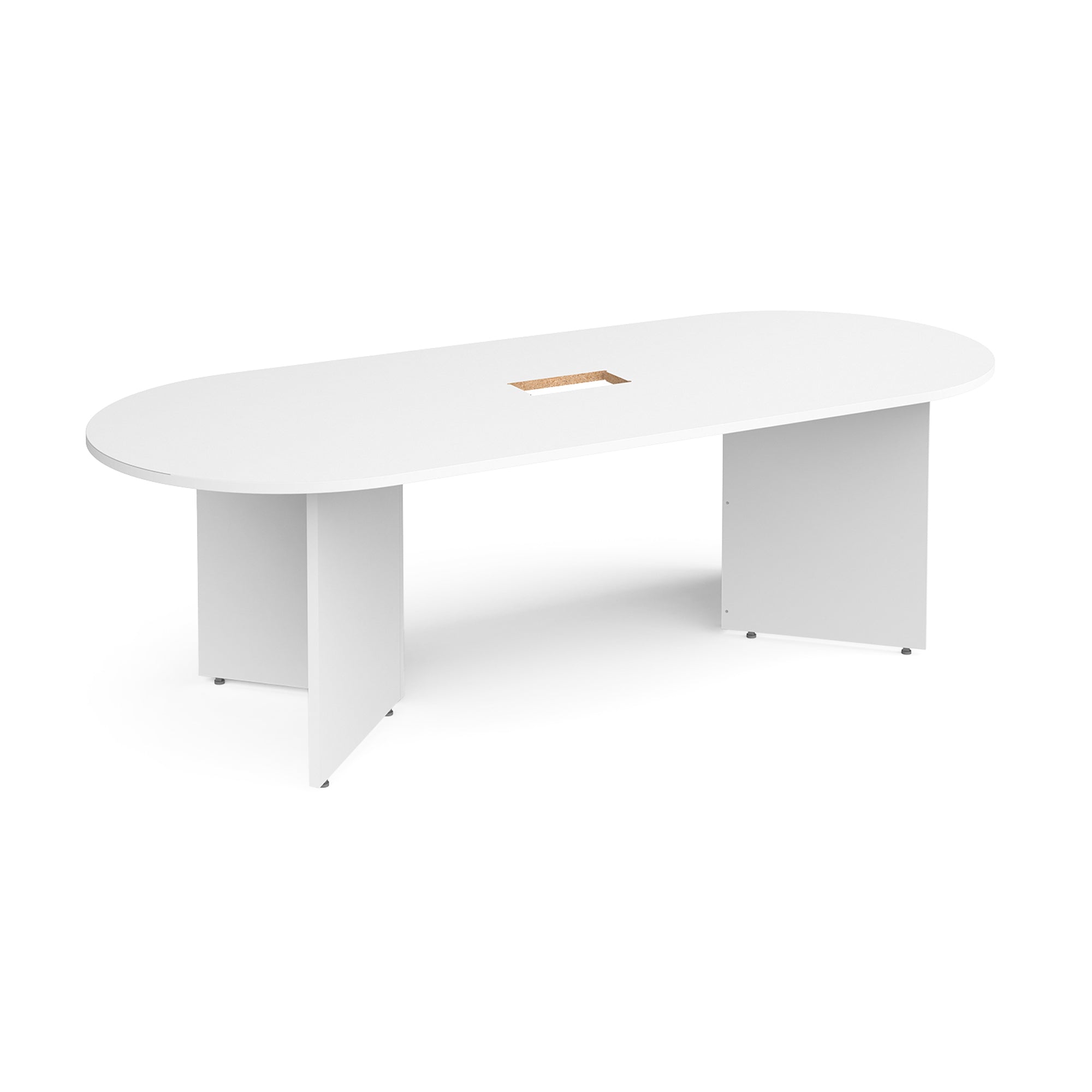 Arrow head leg radial end boardroom table - Office Products Online