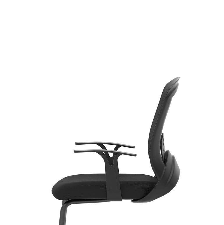 Astro Visitor Cantilever Leg Mesh Chair