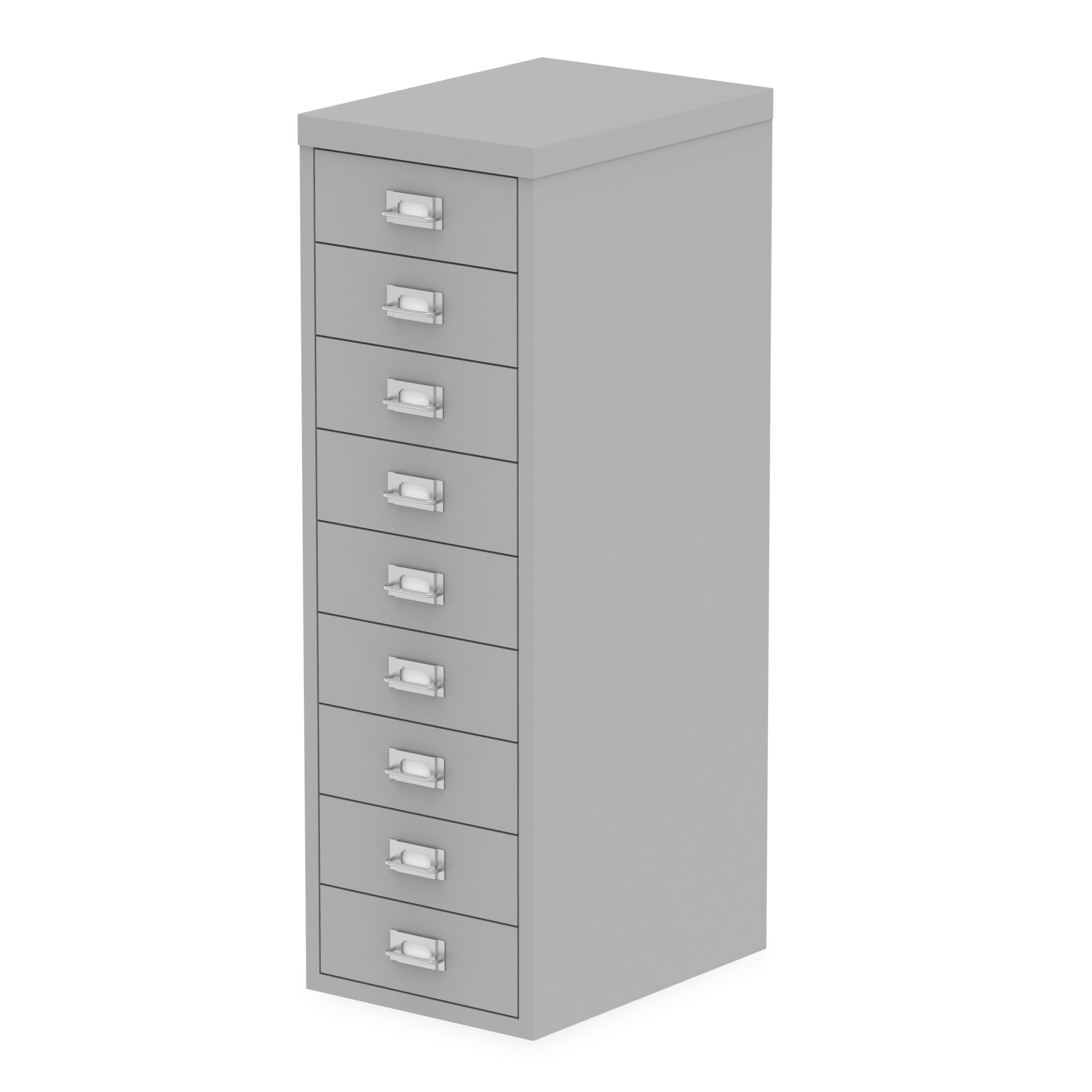 Bisley Qube Multidrawer Storage Cabinet - 9 or 10 Steel Drawers, 279x380x590/860mm, 5-Year Guarantee, No Assembly