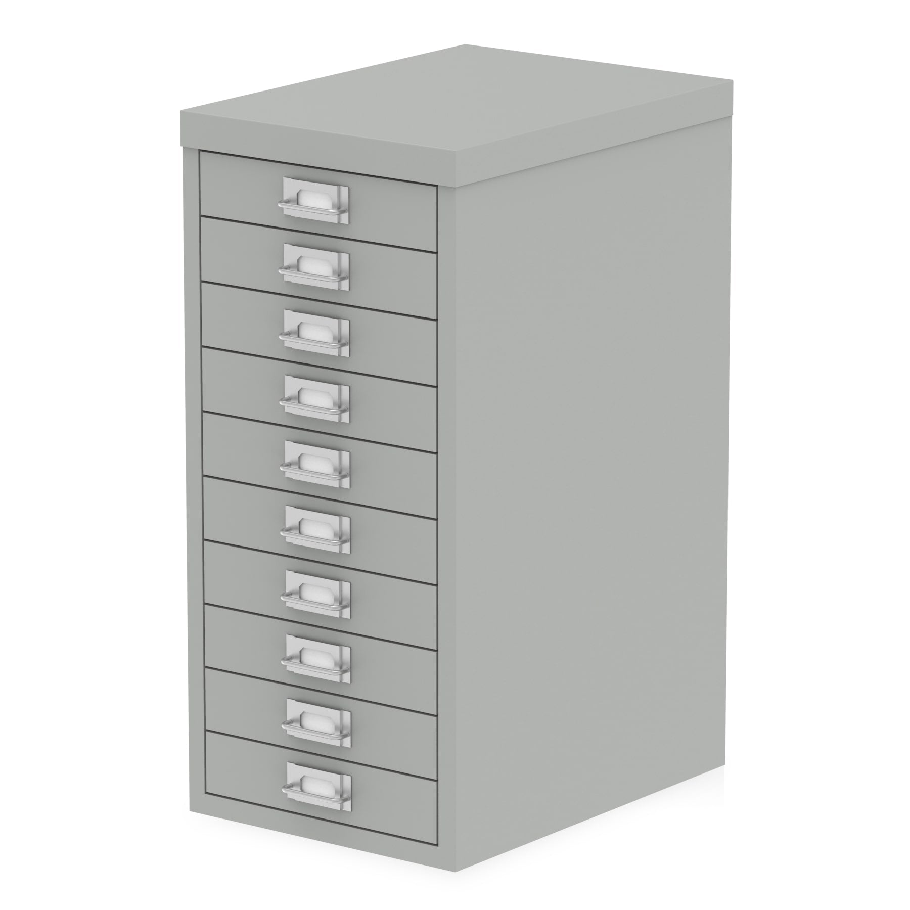 Bisley Qube Multidrawer Storage Cabinet - 9 or 10 Steel Drawers, 279x380x590/860mm, 5-Year Guarantee, No Assembly