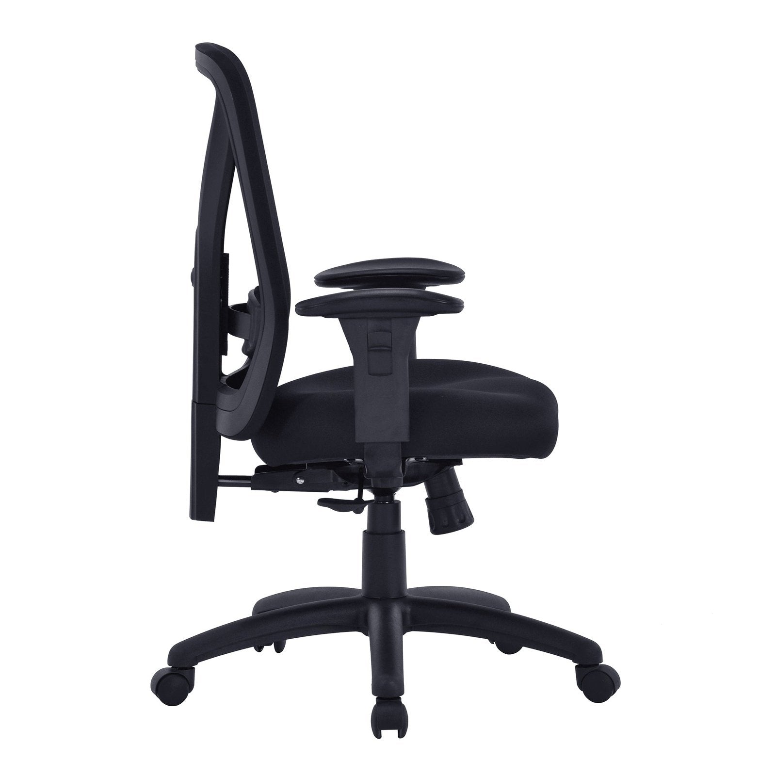 Bariatric Task/Manager Chair with Integrated Lumbar Support - Black - Office Products Online