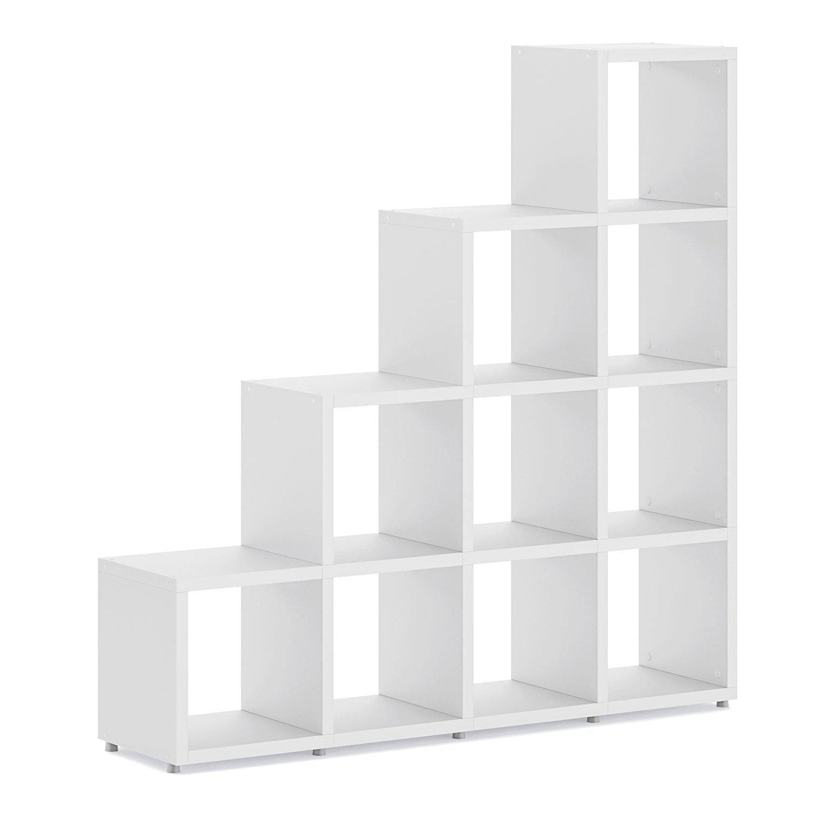 Boon 10x Cube Stepped Shelf Storage System - 1470x1450x330mm - Office Products Online