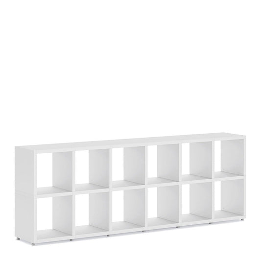 Boon 12x Cube Shelf Storage System - 760x2160x330mm - Office Products Online