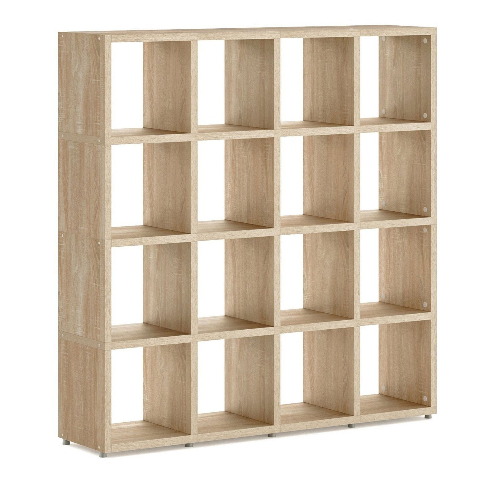 Boon 16x Cube Shelf Storage System - 1470x1450x330mm - Office Products Online