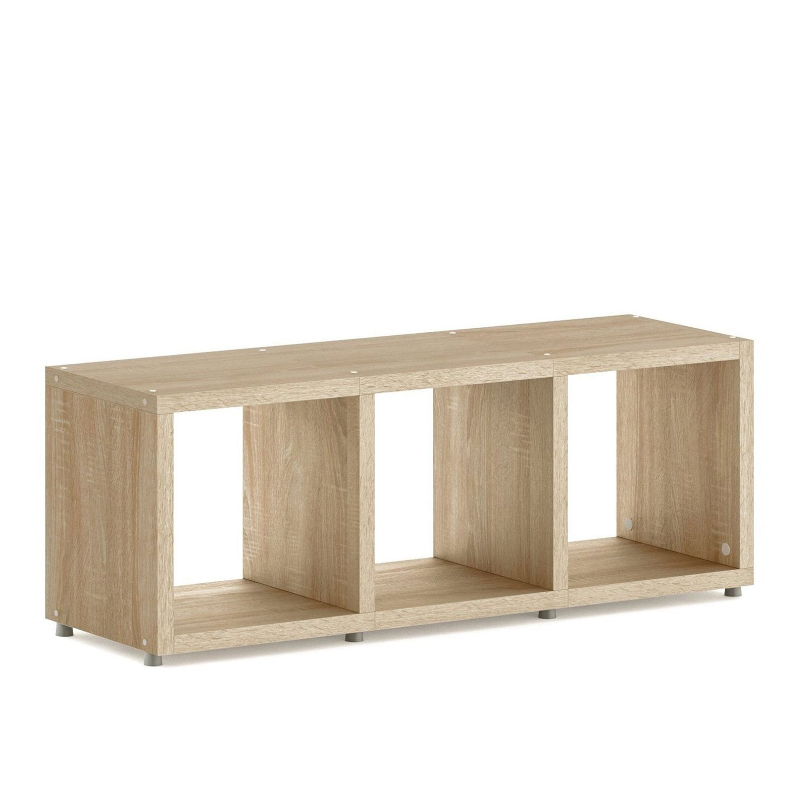Boon 3x Cube Shelf Storage System - 400x1100x330mm - Office Products Online