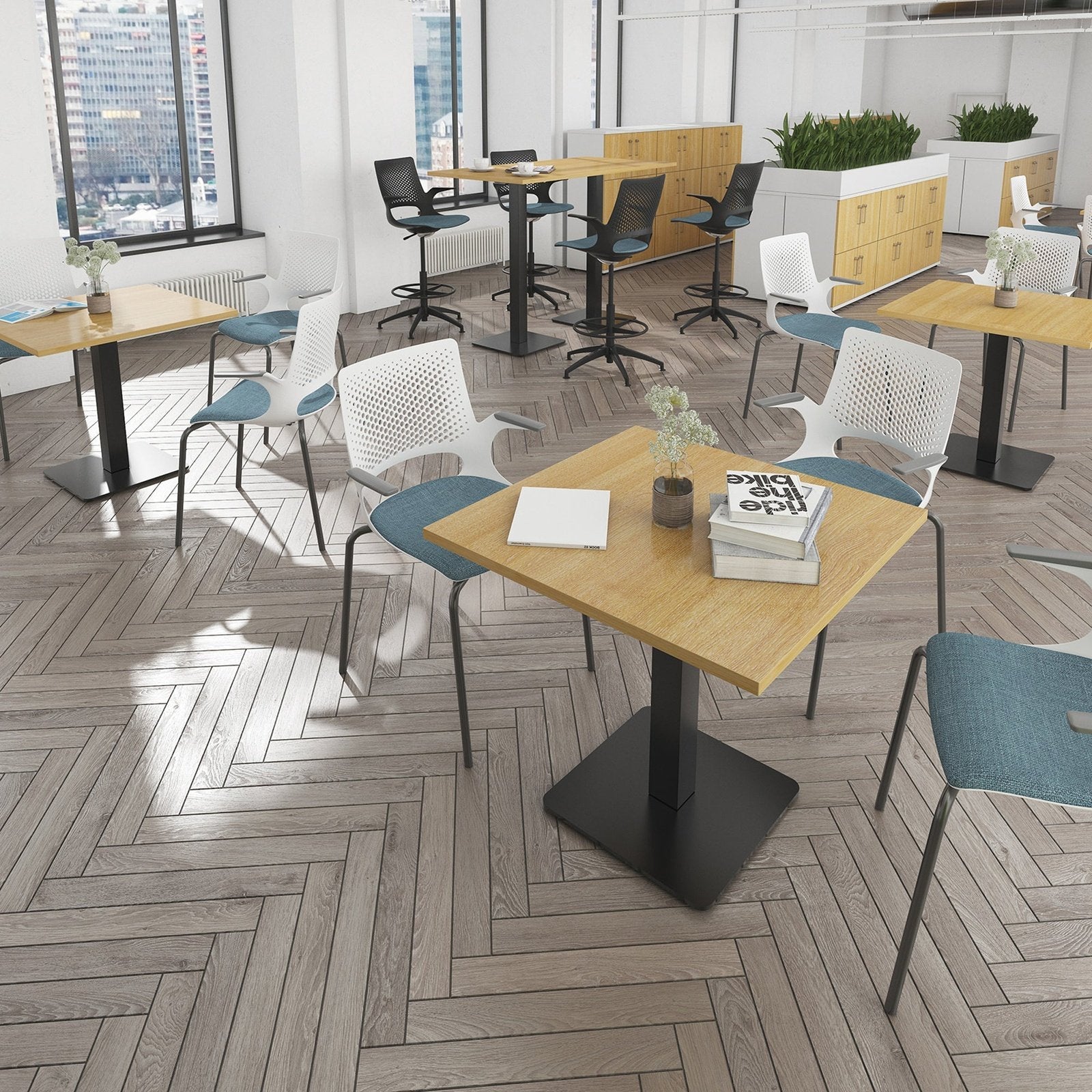 Brescia circular dining table - Office Products Online