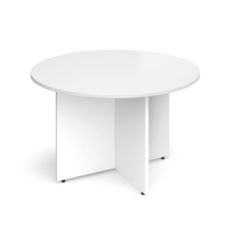 Bundle deal 4 x Essen visitors chairs with RT12 meeting table - Office Products Online