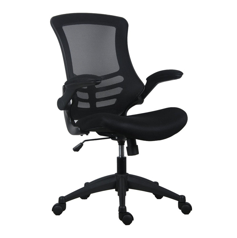 Marlos Mesh Back Office Chair With Folding Arms