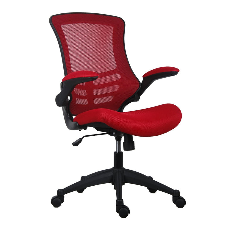 Marlos Mesh Back Office Chair With Folding Arms