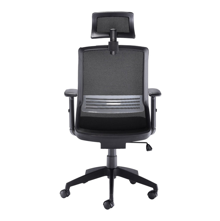 Denali High Back Mesh Chair With Headrest