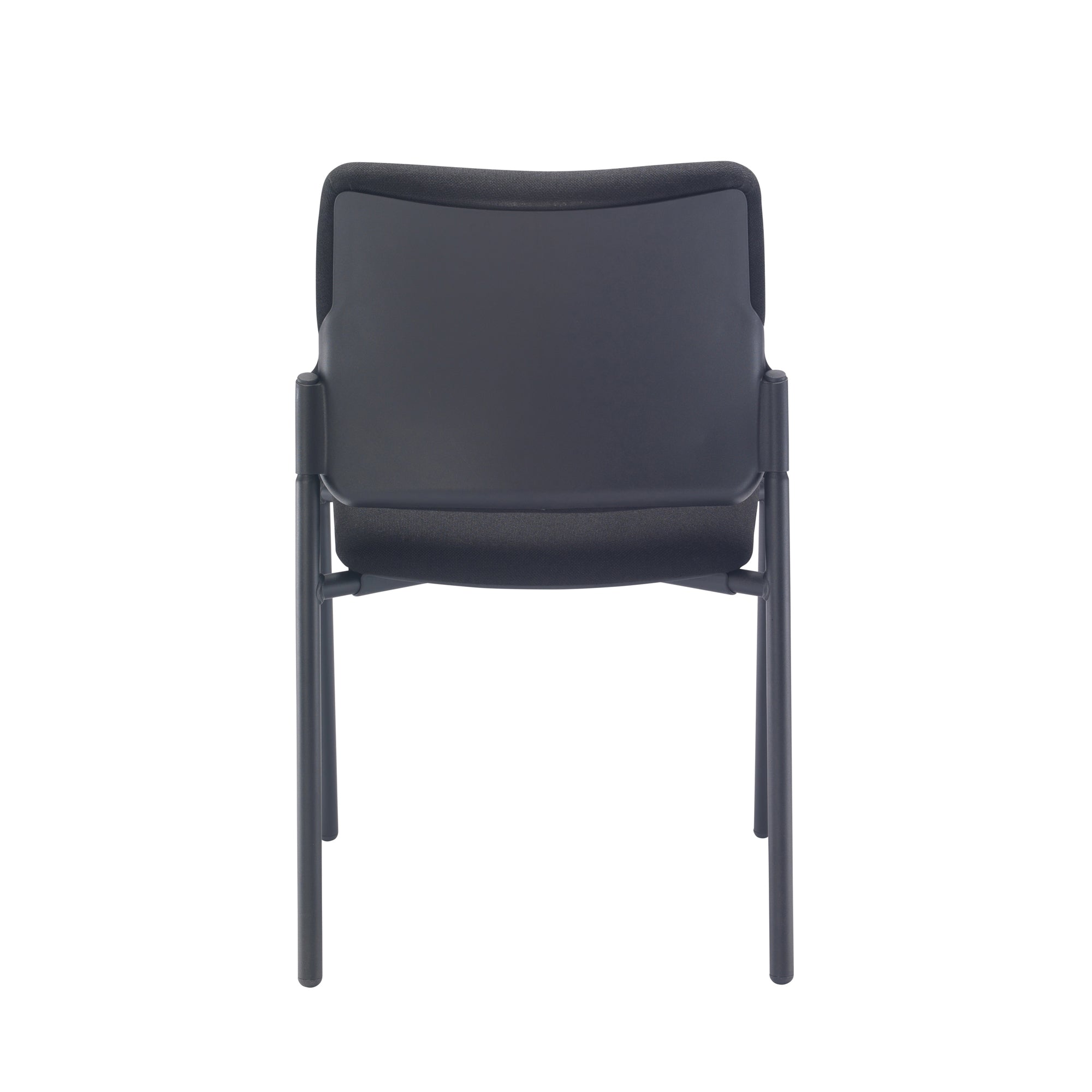 Florence Side Chair 4 Leg Upholstered Black Frame