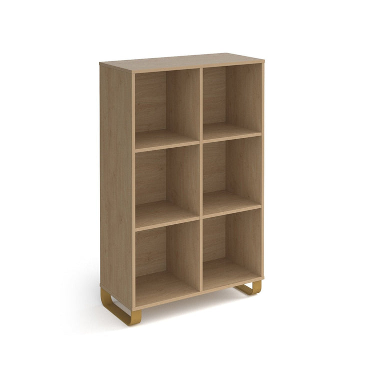 Cairo cube storage unit with sleigh frame legs - Office Products Online