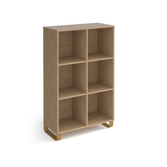 Cairo cube storage unit with sleigh frame legs - Office Products Online