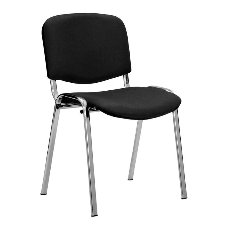 Chrome Framed Stackable Conference/Meeting Chair - Minimum Order Quantity -10 - Office Products Online