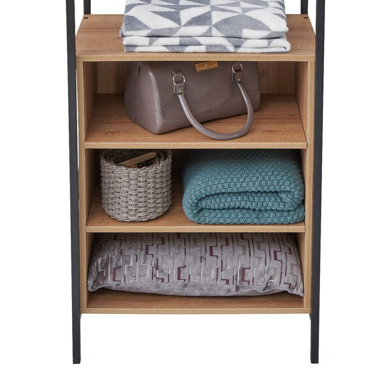 Claire Bedroom Shelf Open Wardrobe allhomely