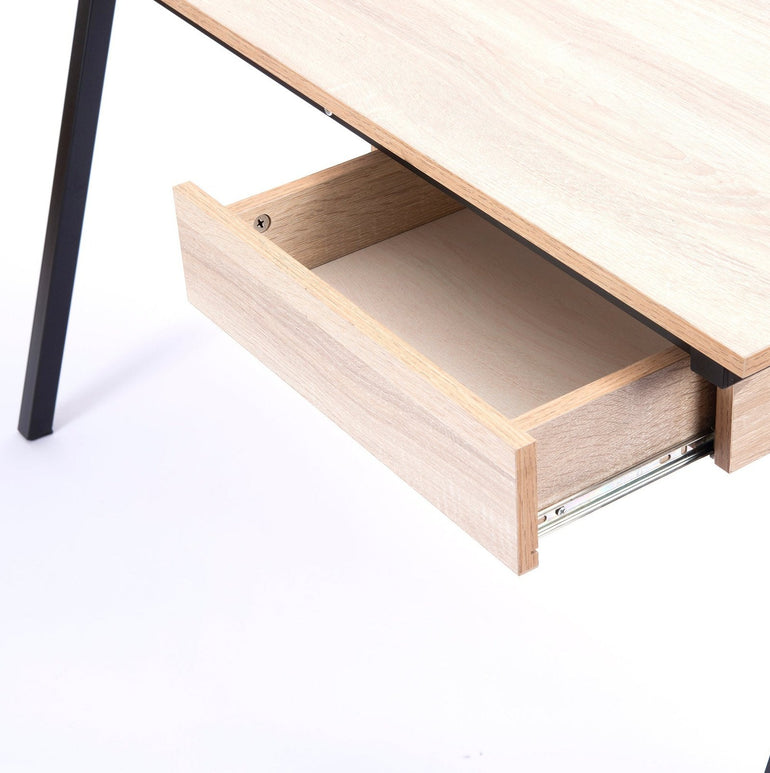 Compact Workstation with Suspended Underdesk Drawer - Office Products Online
