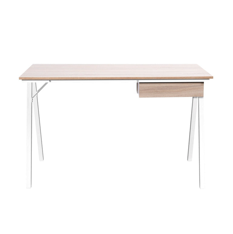 Compact Workstation with Suspended Underdesk Drawer - Office Products Online