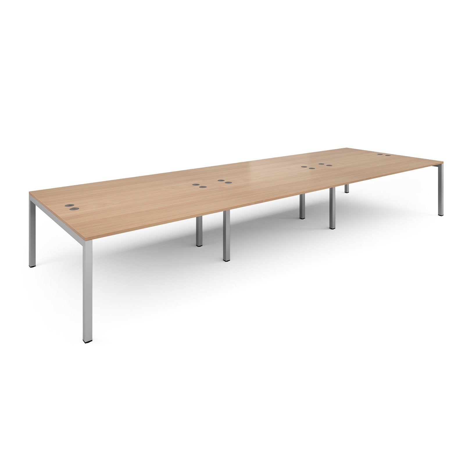 Connex triple to back desks - Office Products Online