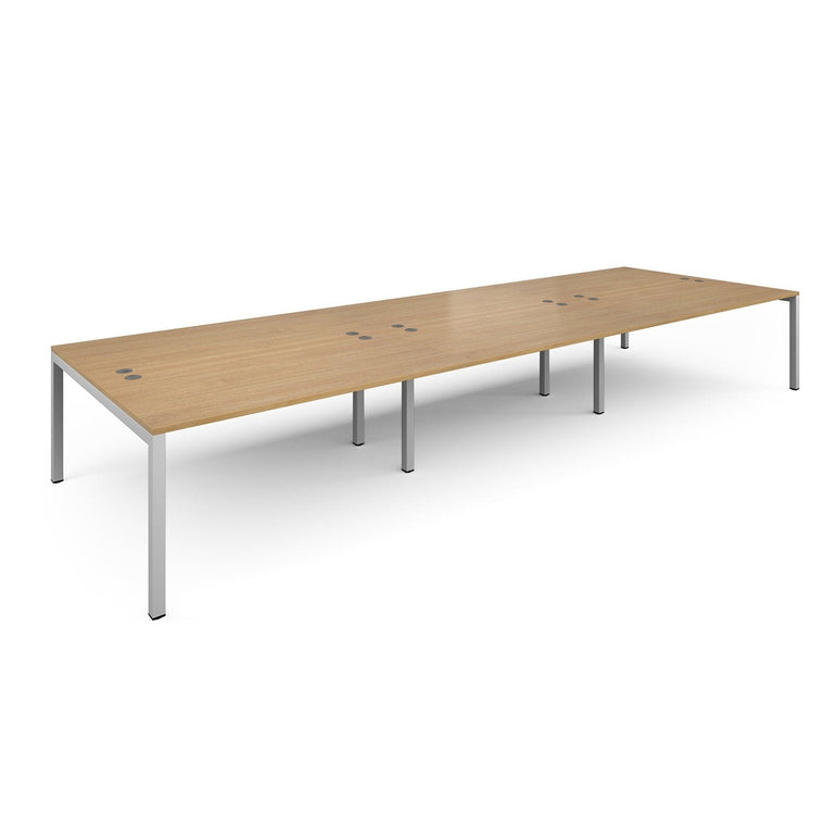 Connex triple to back desks - Office Products Online