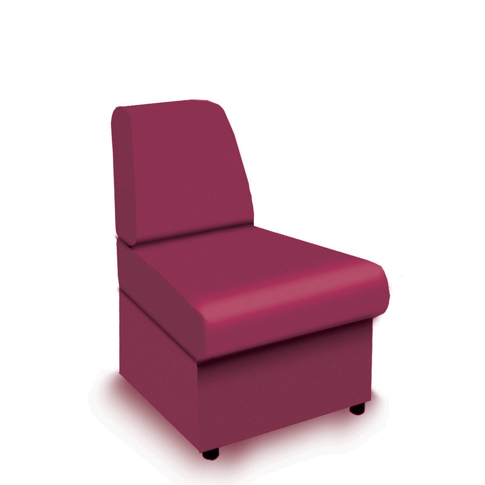 Contemporary Modular Fabric Low Back Sofa - Convex - Office Products Online