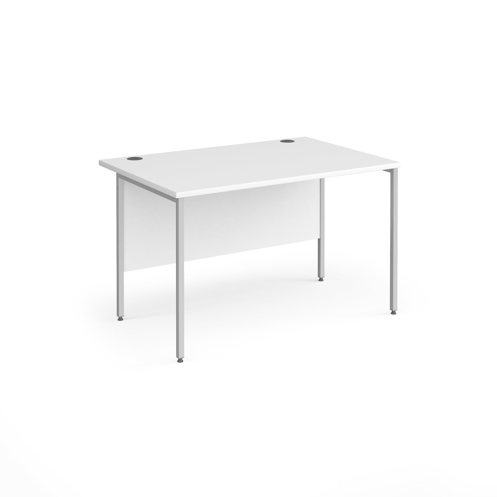 Contract 25 straight desk with H-Frame leg - Office Products Online