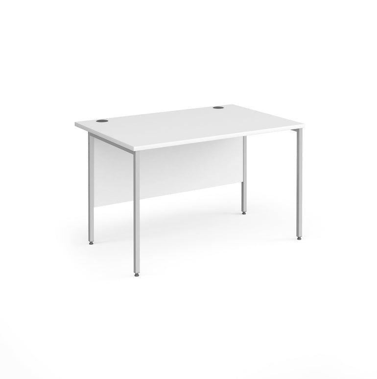 Contract 25 straight desk with H-Frame leg - Office Products Online