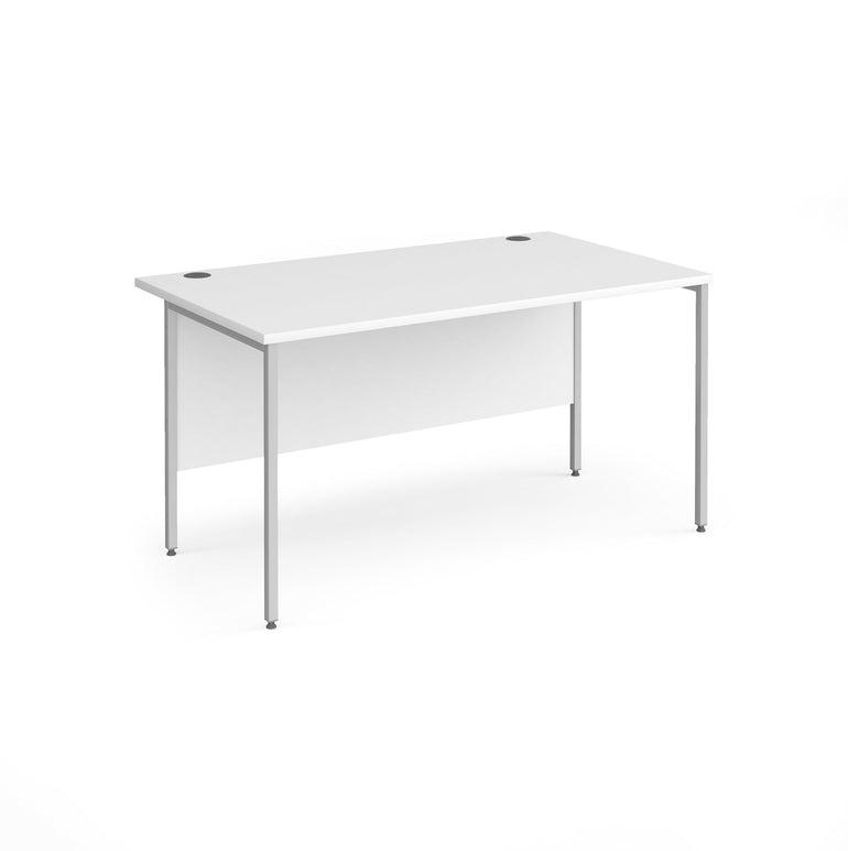 Contract 25 straight desk with H-Frame leg - Office Products Online