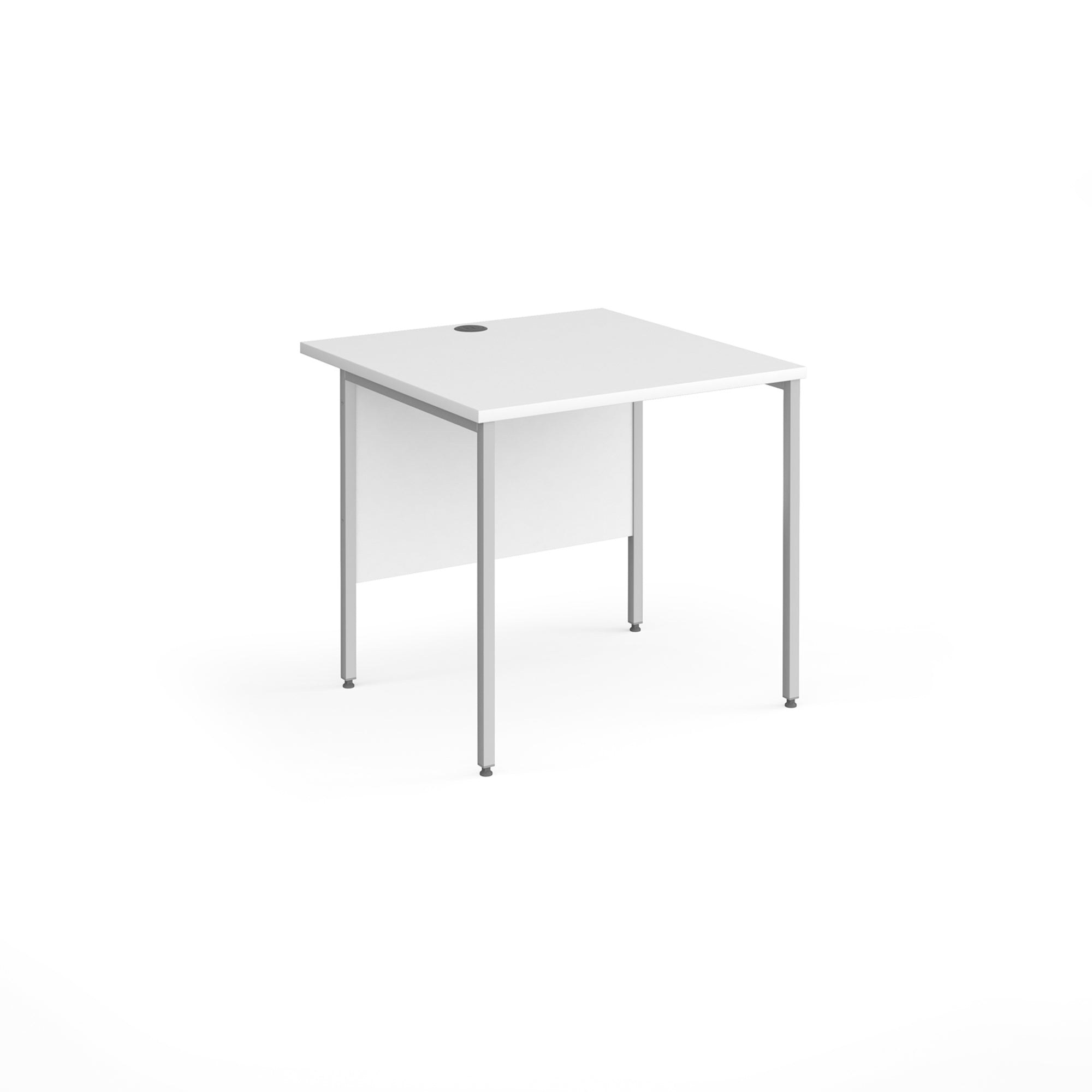 Contract 25 straight desk with H-Frame leg - Office Products Online