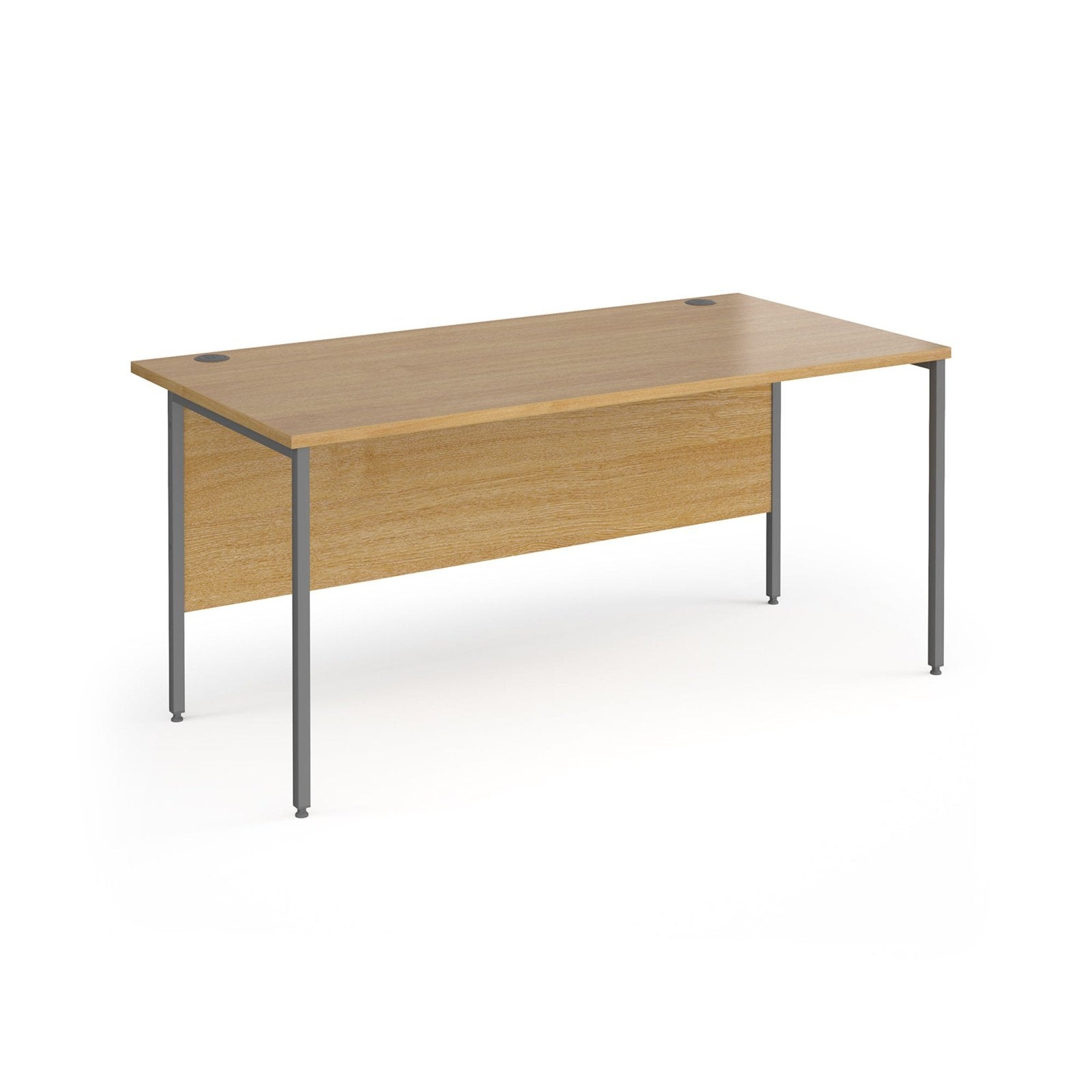 Contract 25 straight desk with H-Frame leg - Office Products Online