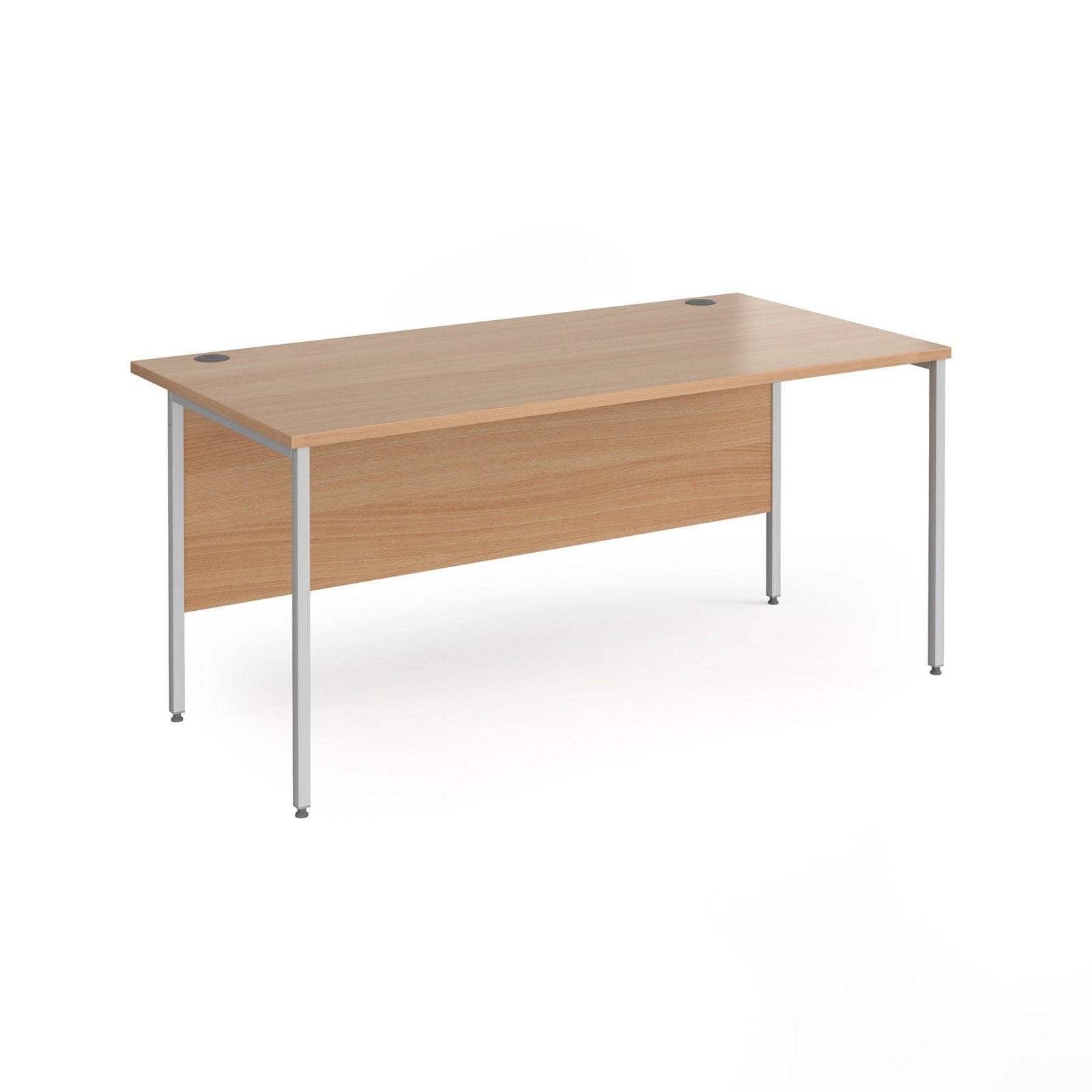 Contract 25 straight desk with H-Frame leg - Office Products Online