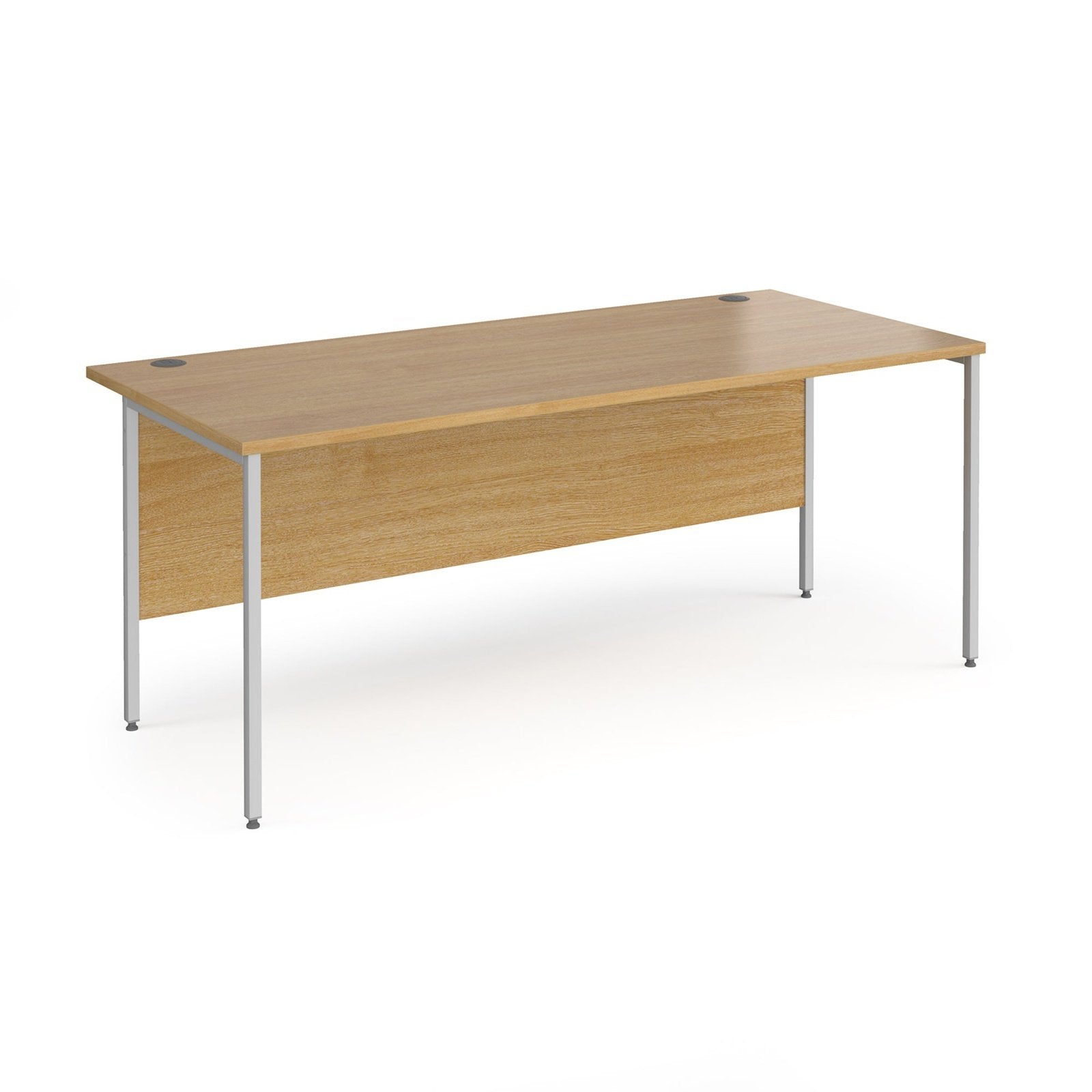 Contract 25 straight desk with H-Frame leg - Office Products Online