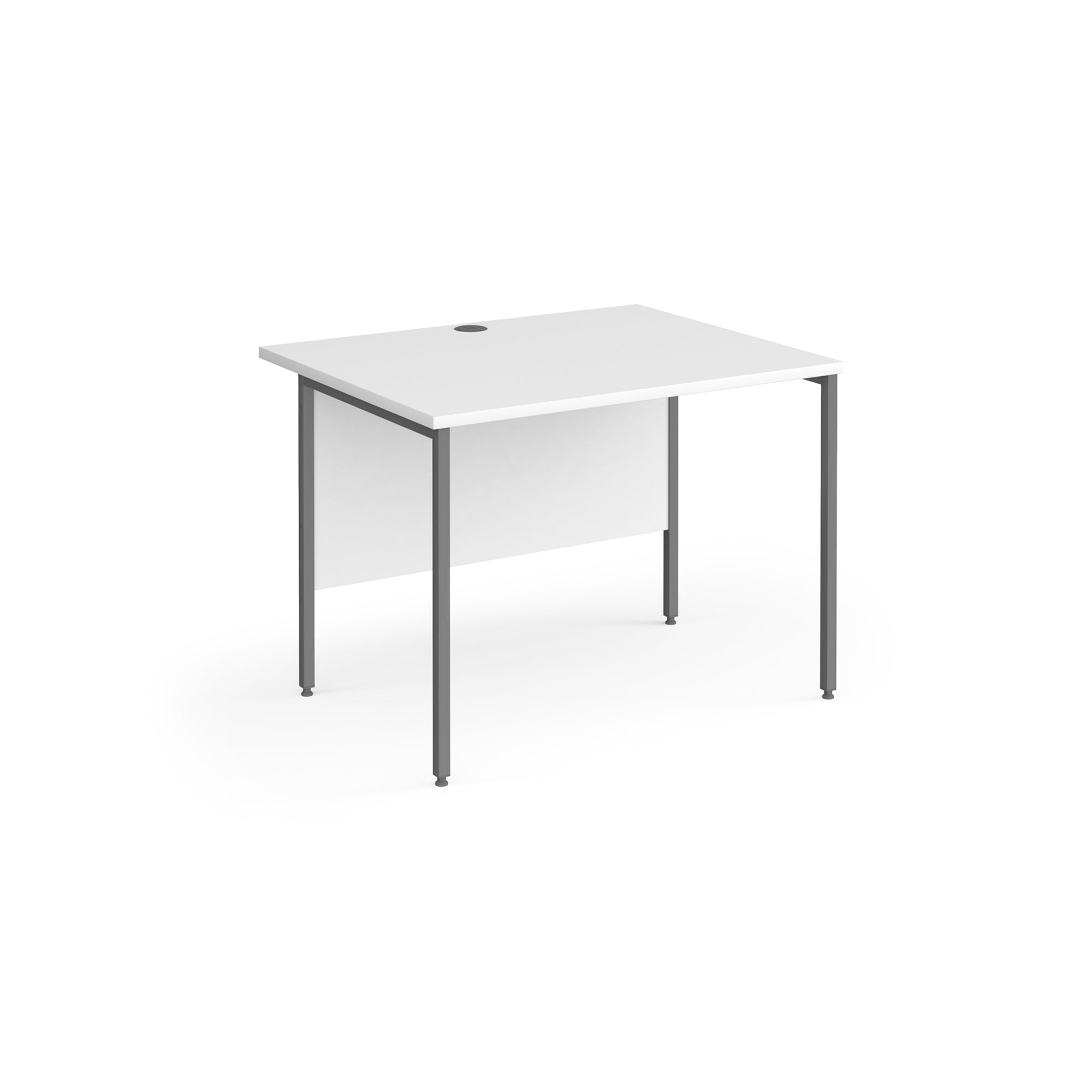 Contract 25 straight desk with H-Frame leg - Office Products Online